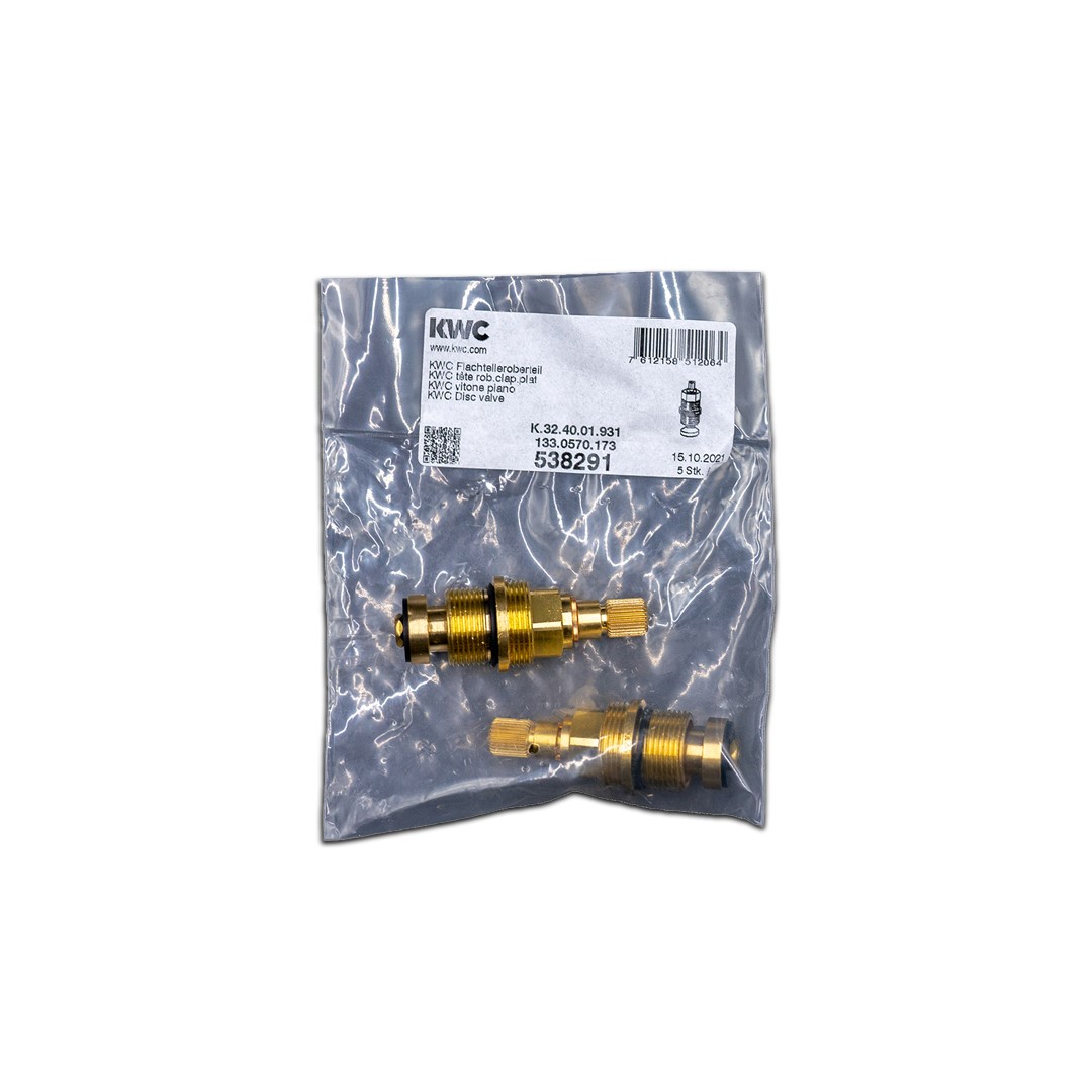 KWC Ventiloberteil M 20 x 1,25 Flachdichtung K.32.40.01.931 für Gastro-Griffarmaturen