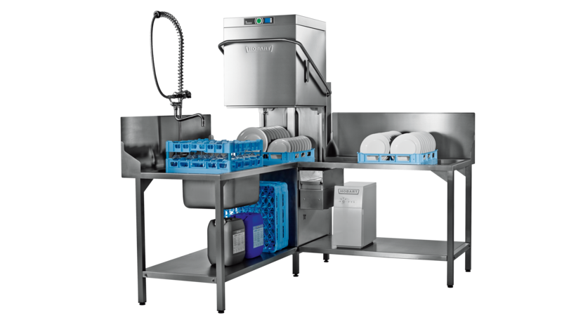 HOBART PREMAX Besteck- Geschirrspülmaschine AUPLS-10B mit Wasserenthärtung