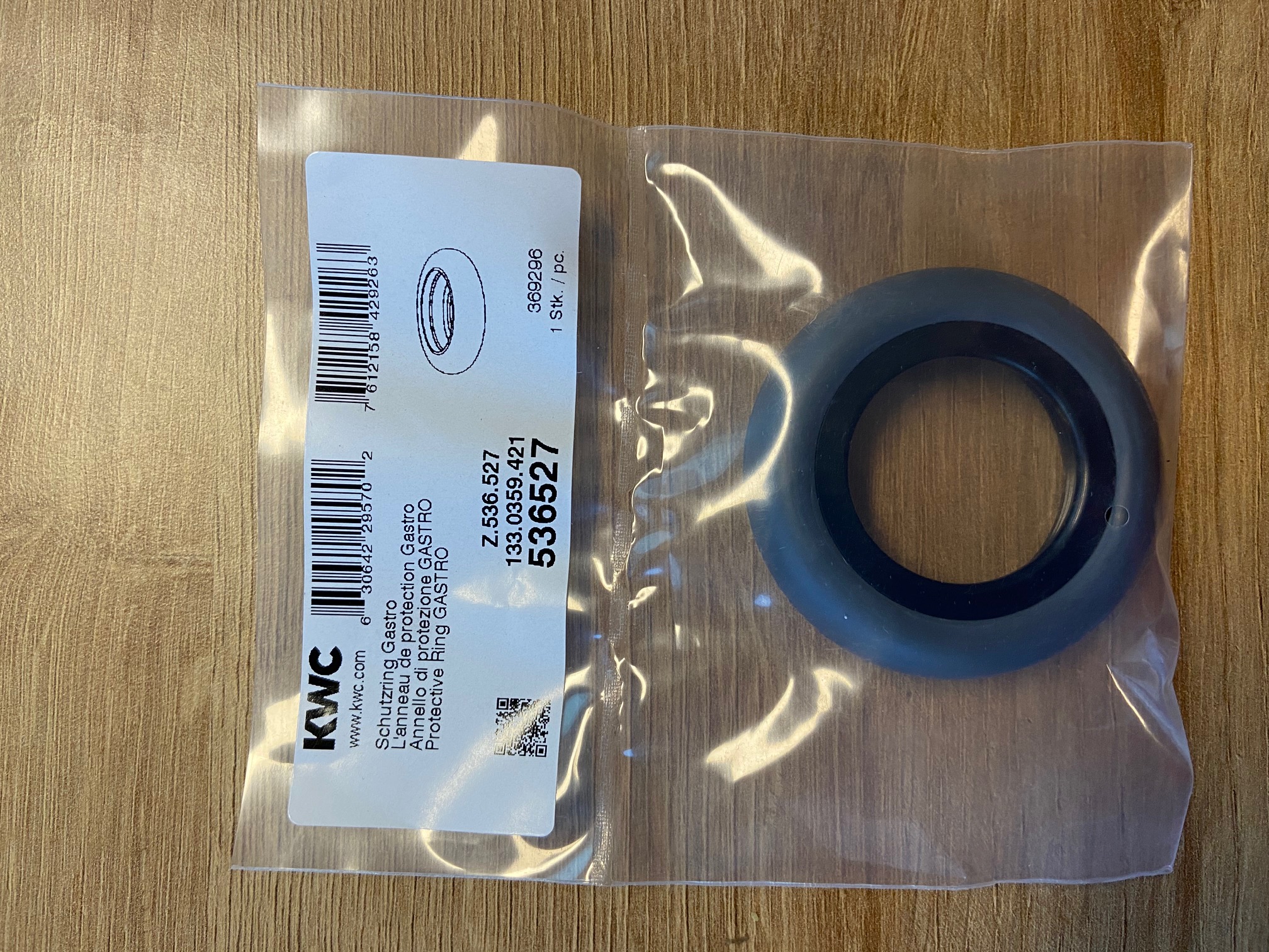 KWC Schutzring Gastro Z.536.527 passend zur KWC Geschirrwaschbrause Z.536.530.145