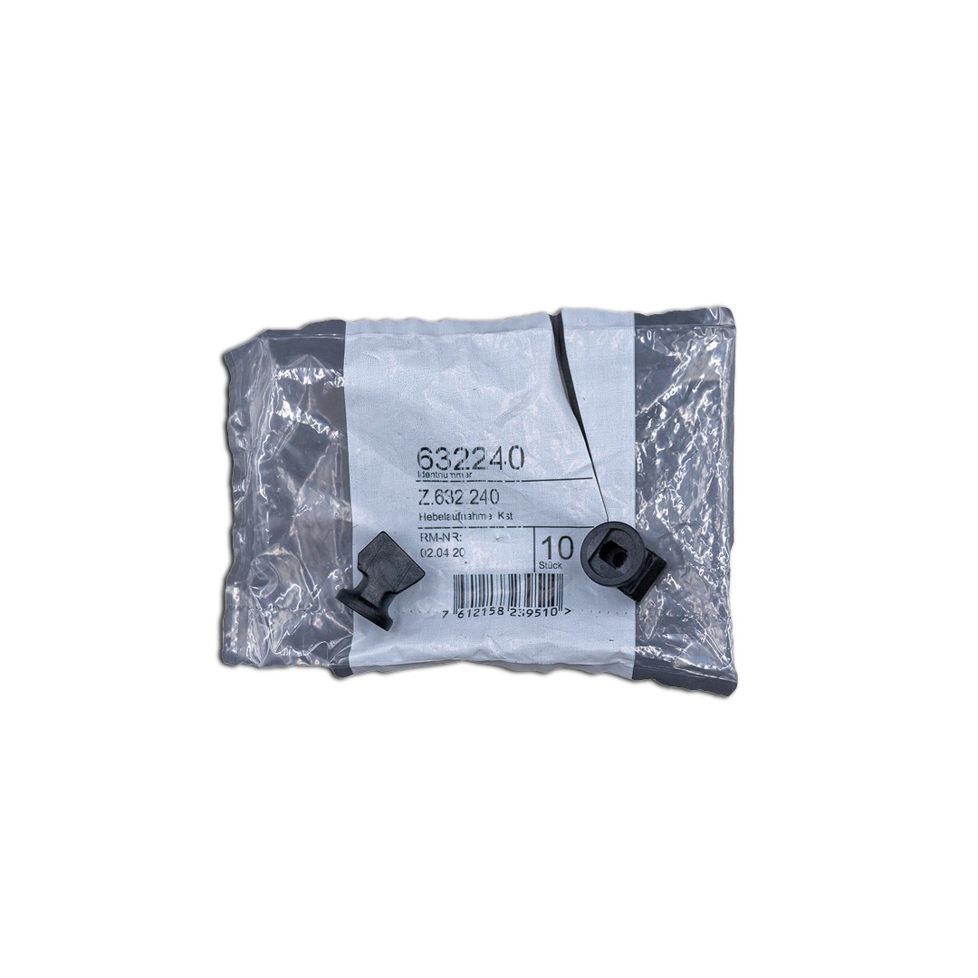 KWC Kunststoff-Einsatz Z.632.240 mit Schraube Z.602.997.700 für Griffhebel an Gastrokartusche 46mm K