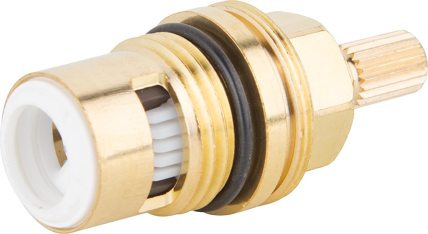 KWC Oberteil 1/2" Keramik Z.501.297 mit Rastbuchse Z.631.222 für KWC-Gastro Zweigriffmischer