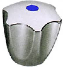 KWC Corona Chrom-Metallgriff BLAU-Punkt "Kalt" Z.503.009 für Gastro-Griffarmaturen