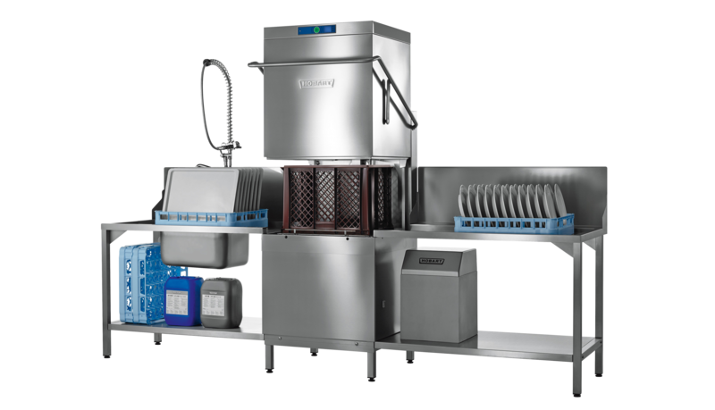 HOBART Haubenspülmaschine PROFI AMXXLS-10B mit Wasserenthärter
